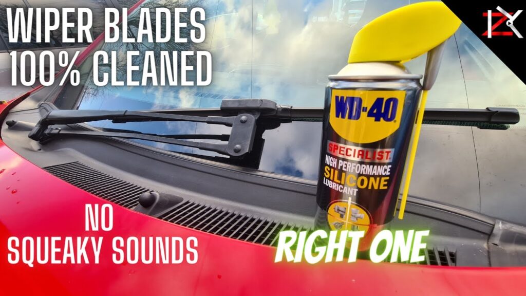 Cleaning Wiper Blades With Wd40