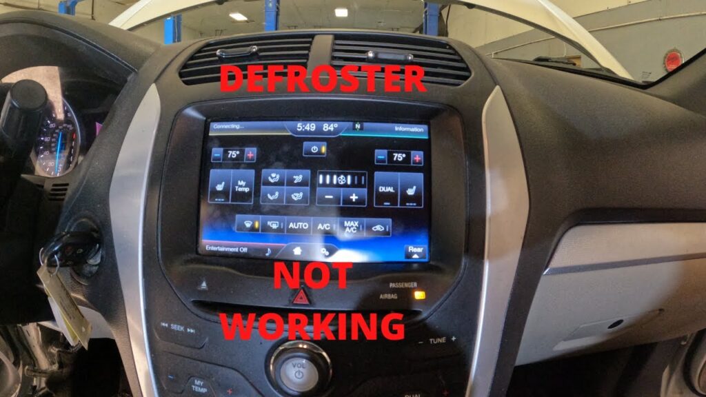 Ford Explorer Defrost Not Working