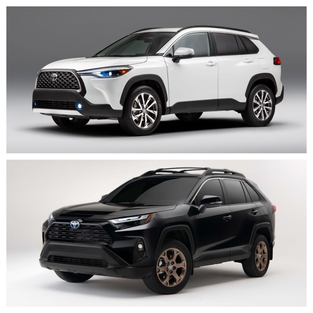 Toyota Corolla Cross Hybrid Vs Toyota Rav4 Specs