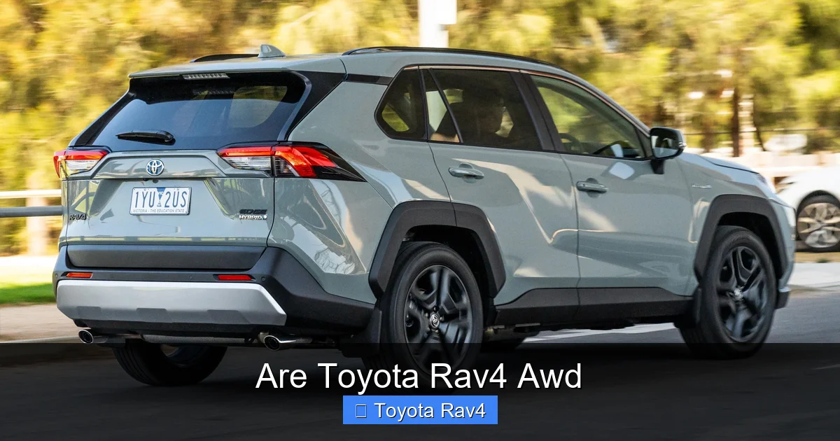 Are Toyota Rav4 Awd