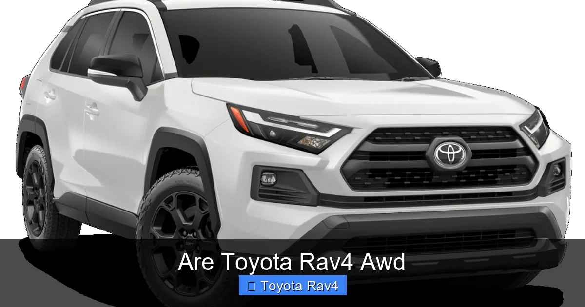 Are Toyota Rav4 Awd