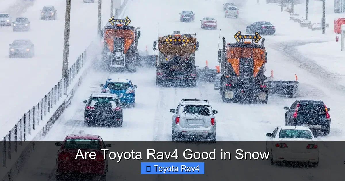 Are Toyota Rav4 Good in Snow