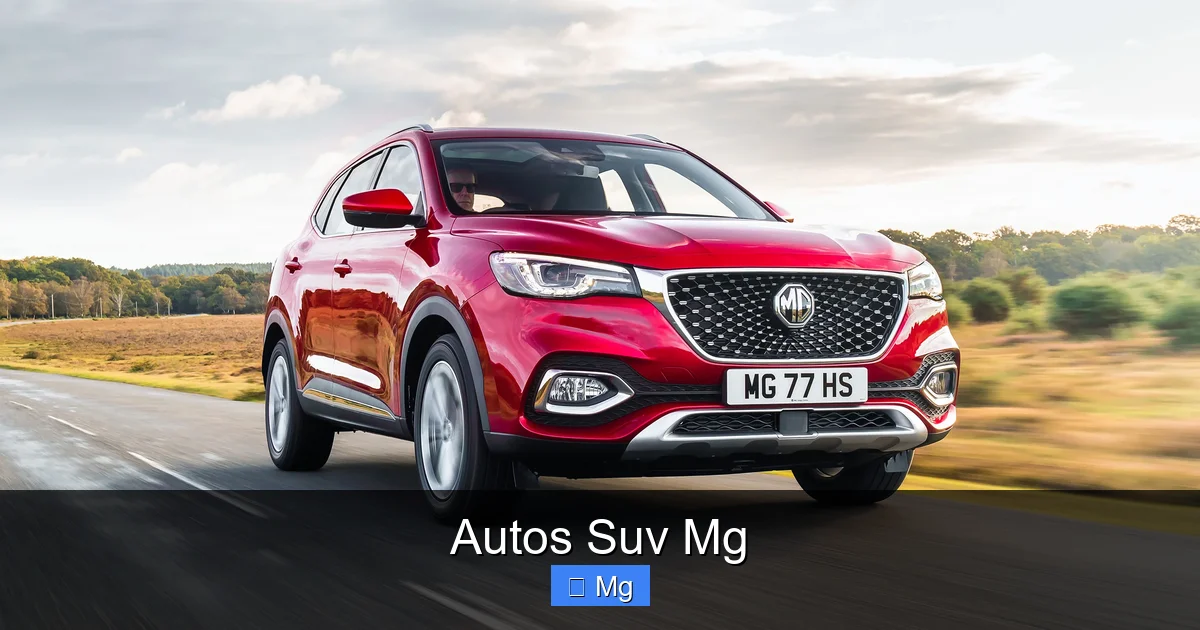 Autos Suv Mg