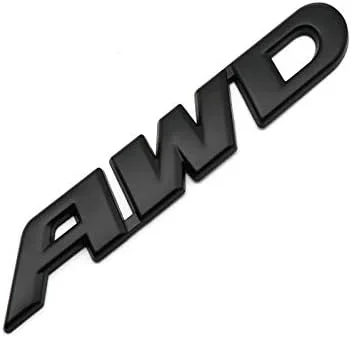 SunteeLong AWD Emblem, 3D Meta