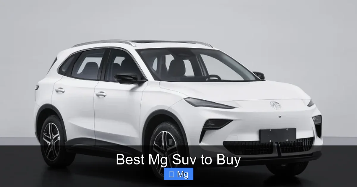 Best Mg Suv to Buy