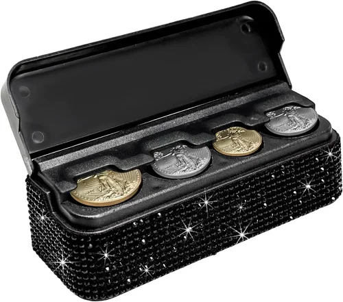 Bling Coin Holder for Car, Cry