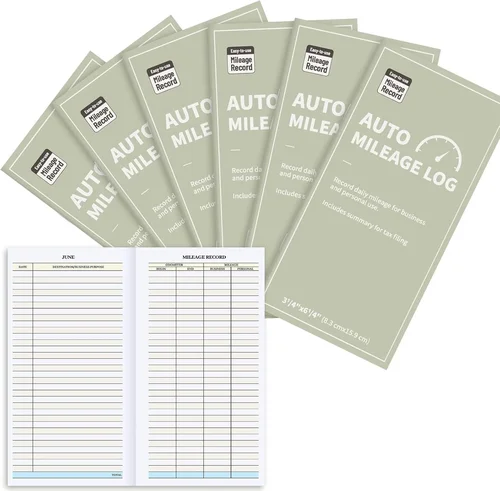 Marspark 6 Pcs Vehicle Mileage