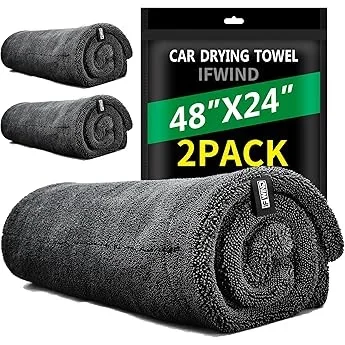 TTRCB 2 Pack Car Drying Towels