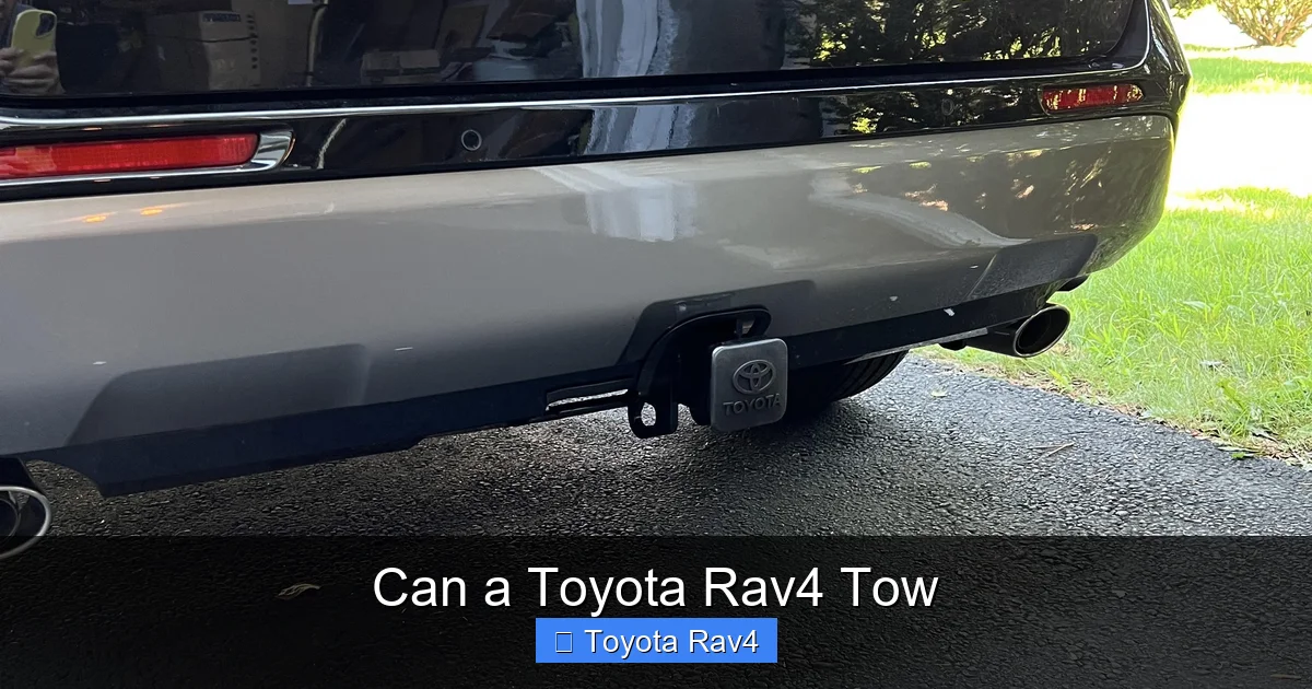 Can a Toyota Rav4 Tow