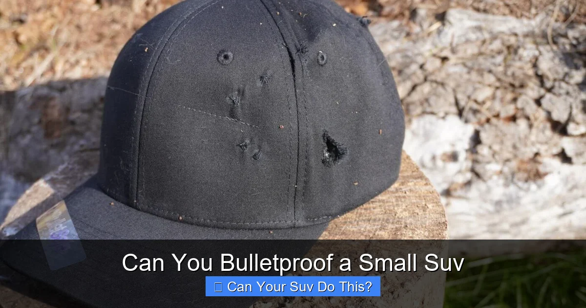 Can You Bulletproof a Small Suv