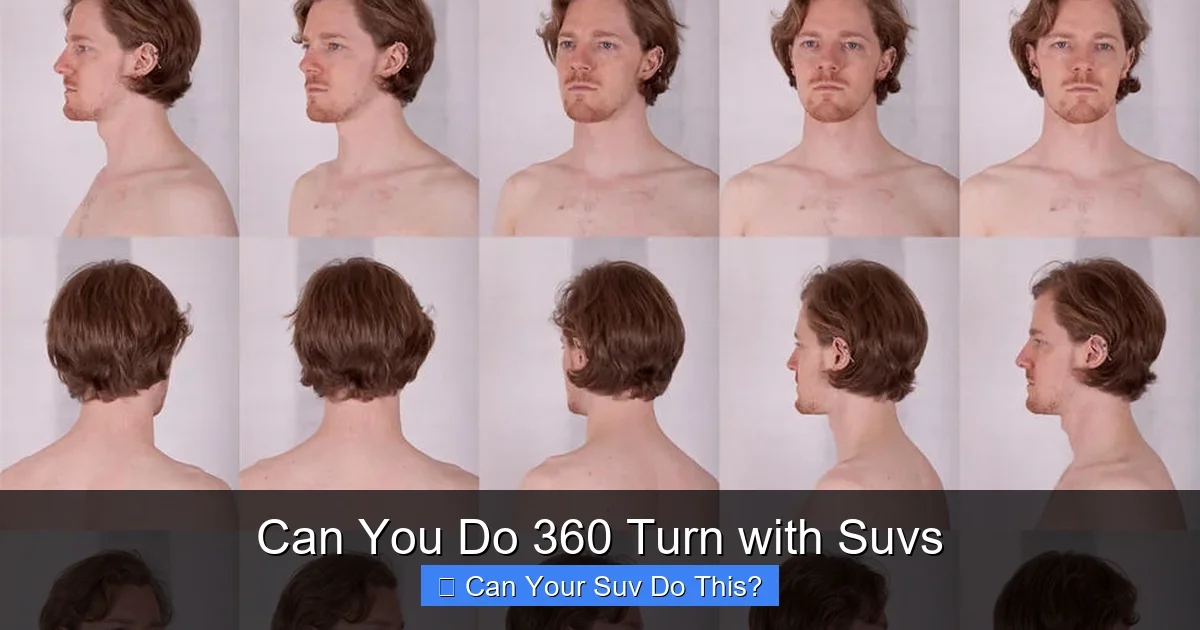 Can You Do 360 Turn with Suvs