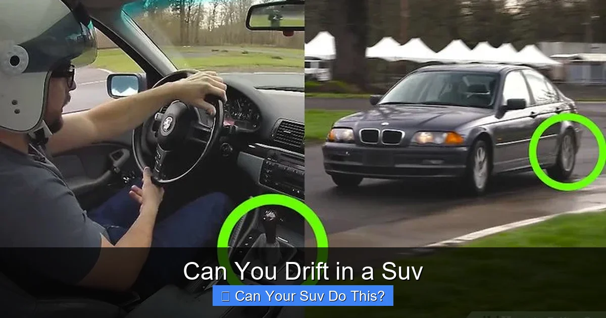 Can You Drift in a Suv