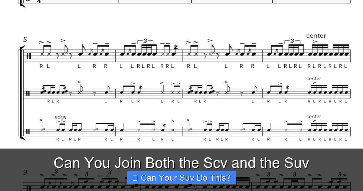 Can You Join Both the Scv and the Suv