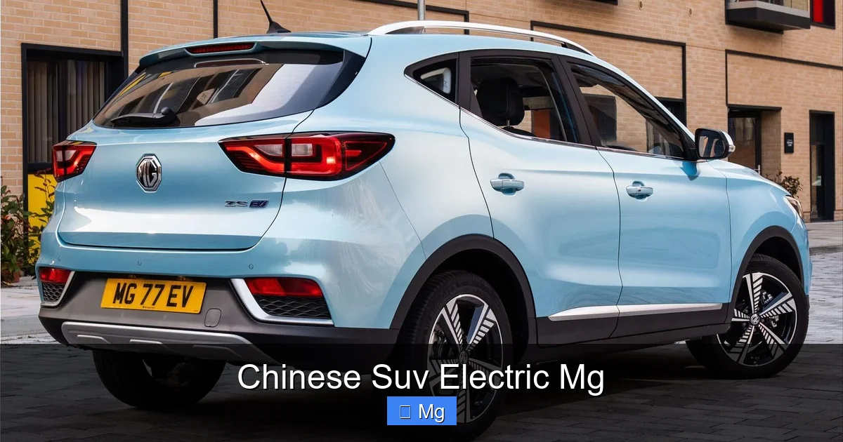 Chinese Suv Electric Mg
