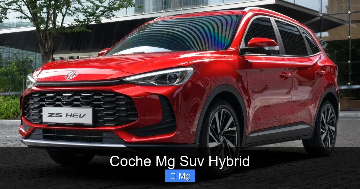 Coche Mg Suv Hybrid