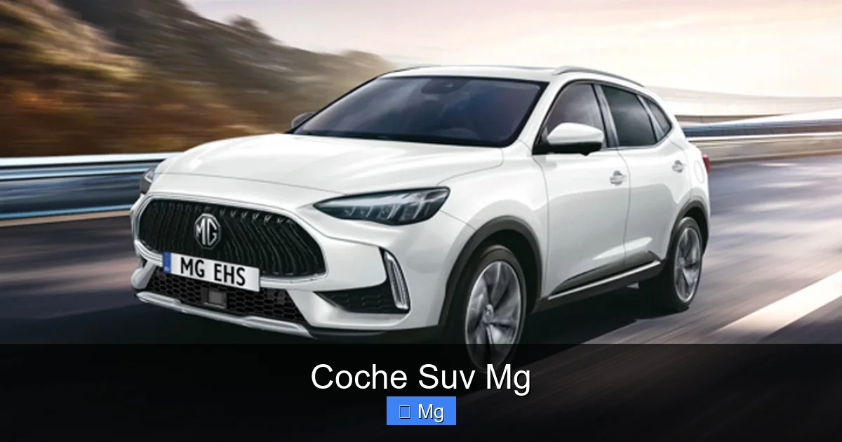 Coche Suv Mg