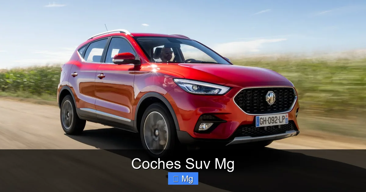 Coches Suv Mg
