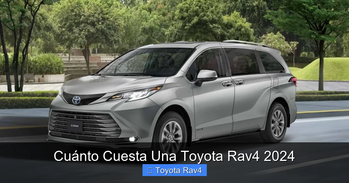 Cuánto Cuesta Una Toyota Rav4 2024
