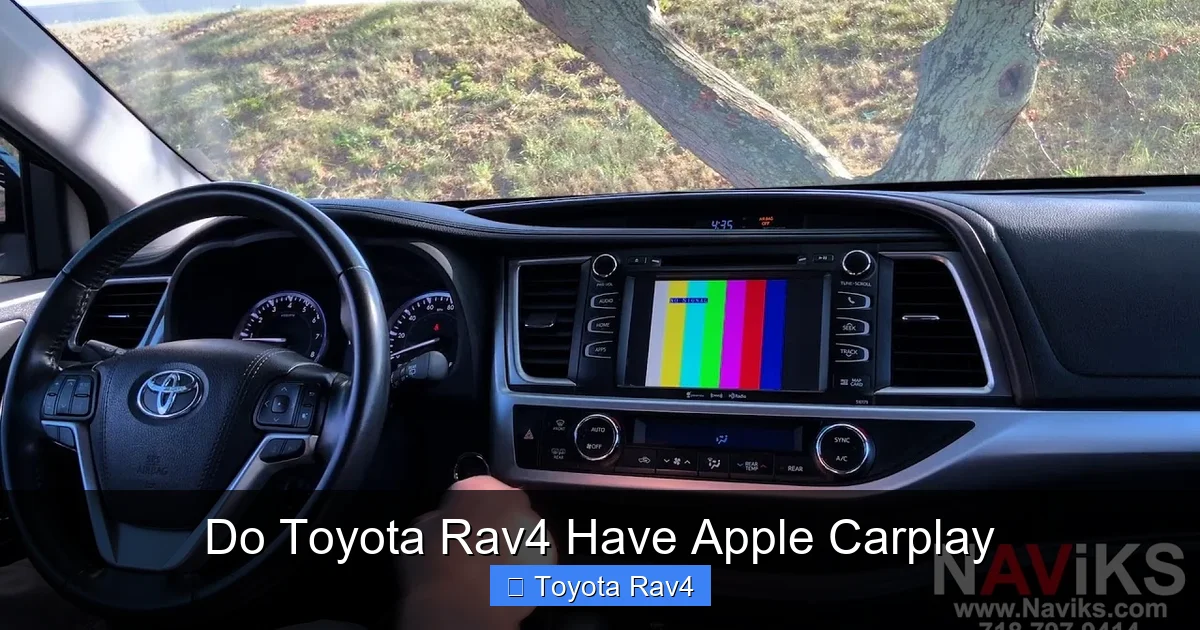Do Toyota Rav4 Have Apple Carplay