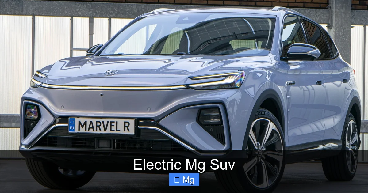 Electric Mg Suv