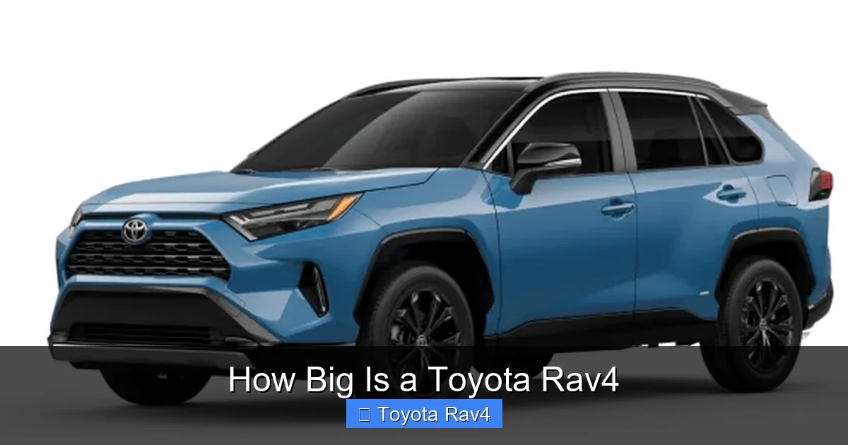 How Big Is a Toyota Rav4