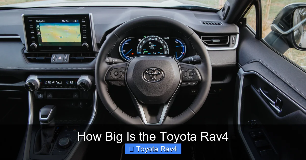 How Big Is the Toyota Rav4
