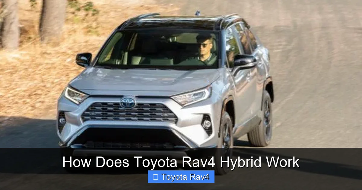 How Does Toyota Rav4 Hybrid Work