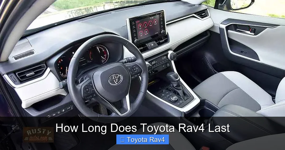 How Long Does Toyota Rav4 Last