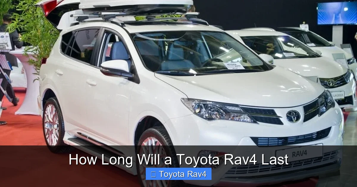 How Long Will a Toyota Rav4 Last