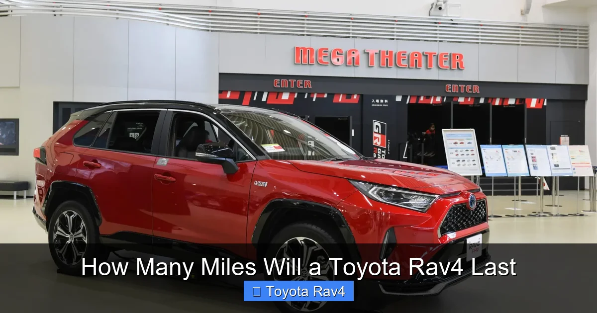 How Many Miles Will a Toyota Rav4 Last