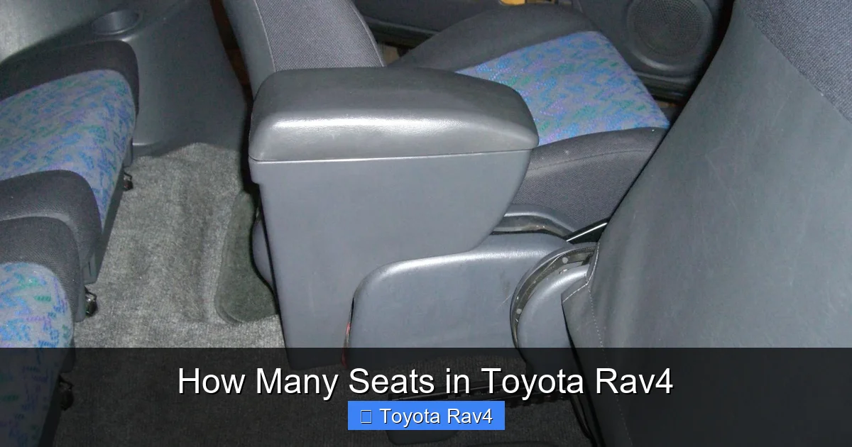 How Many Seats in Toyota Rav4