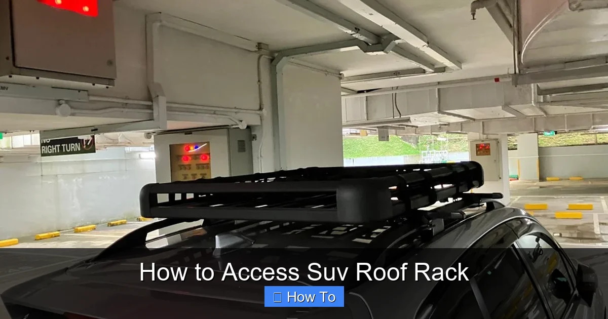 How to Access Suv Roof Rack