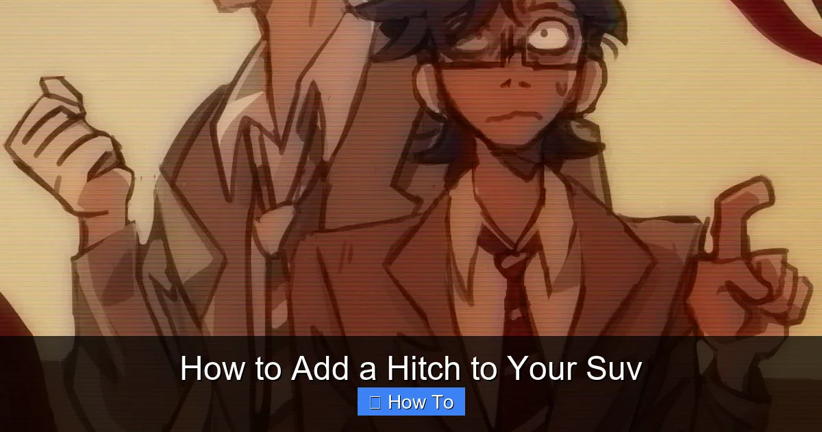 How to Add a Hitch to Your Suv