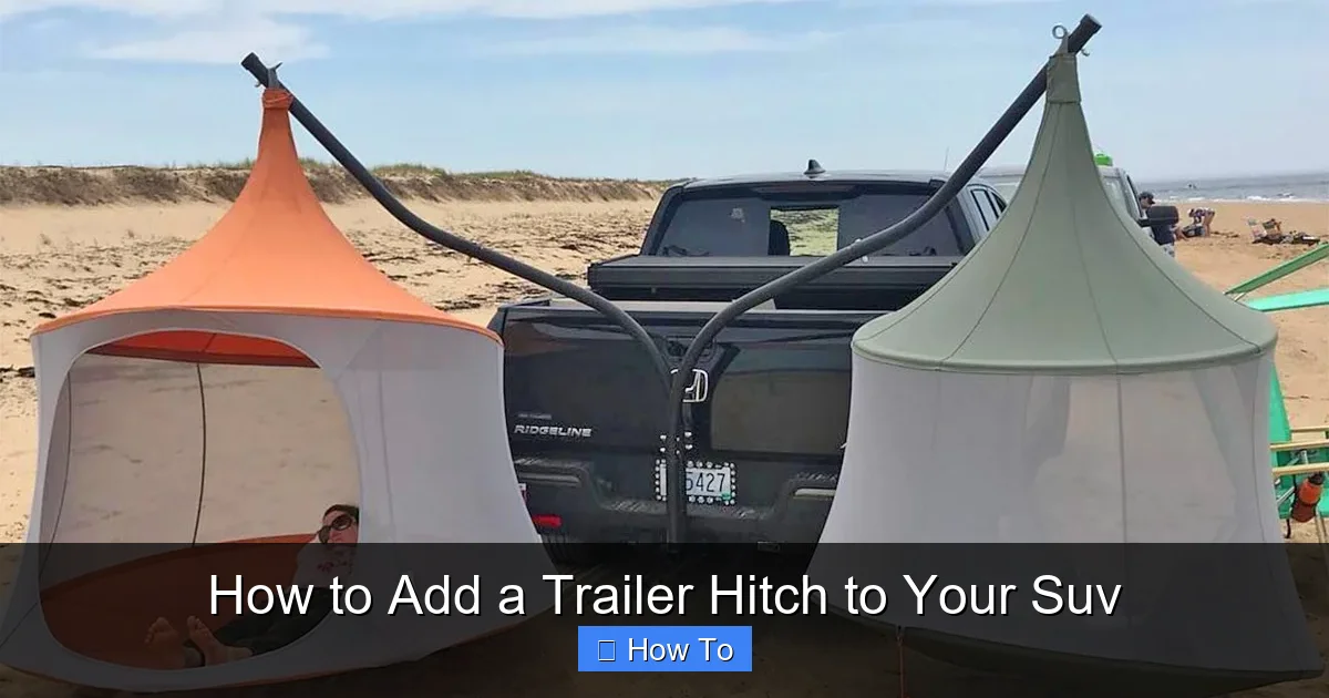 How to Add a Trailer Hitch to Your Suv