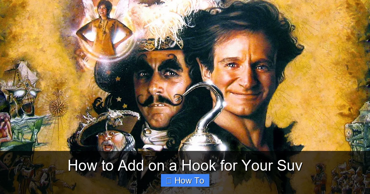 How to Add on a Hook for Your Suv