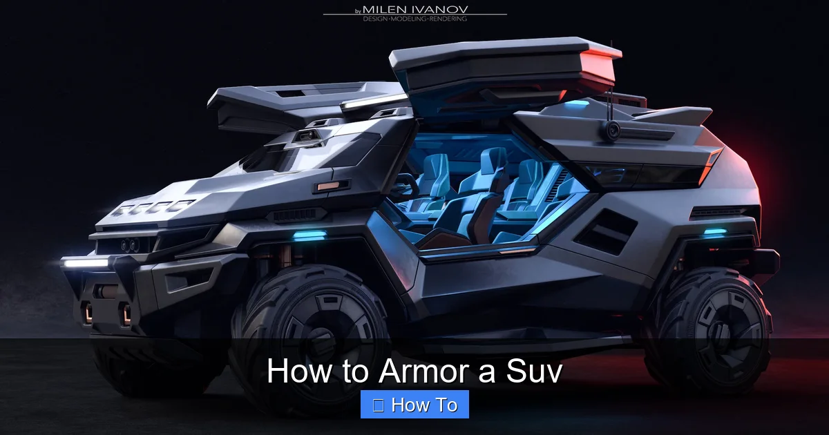 How to Armor a Suv