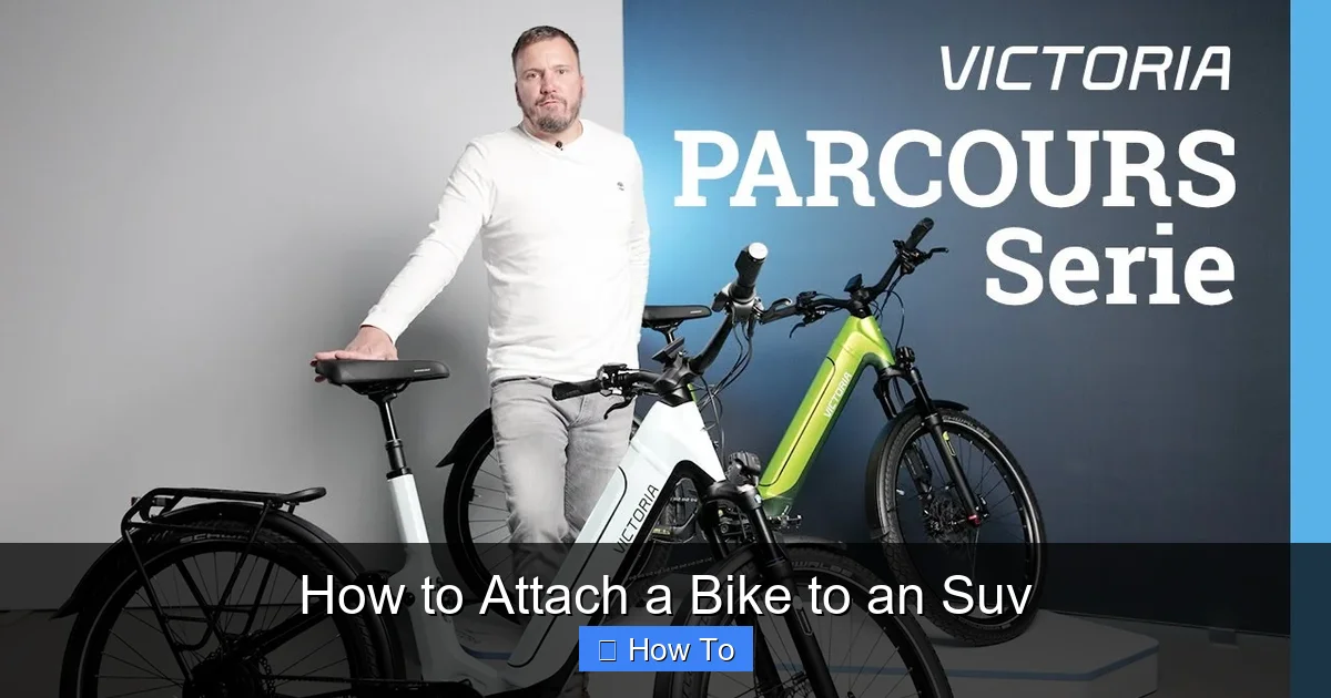 How to Attach a Bike to an Suv
