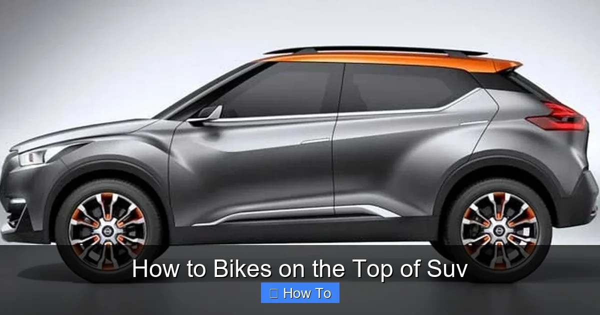 How to Bikes on the Top of Suv