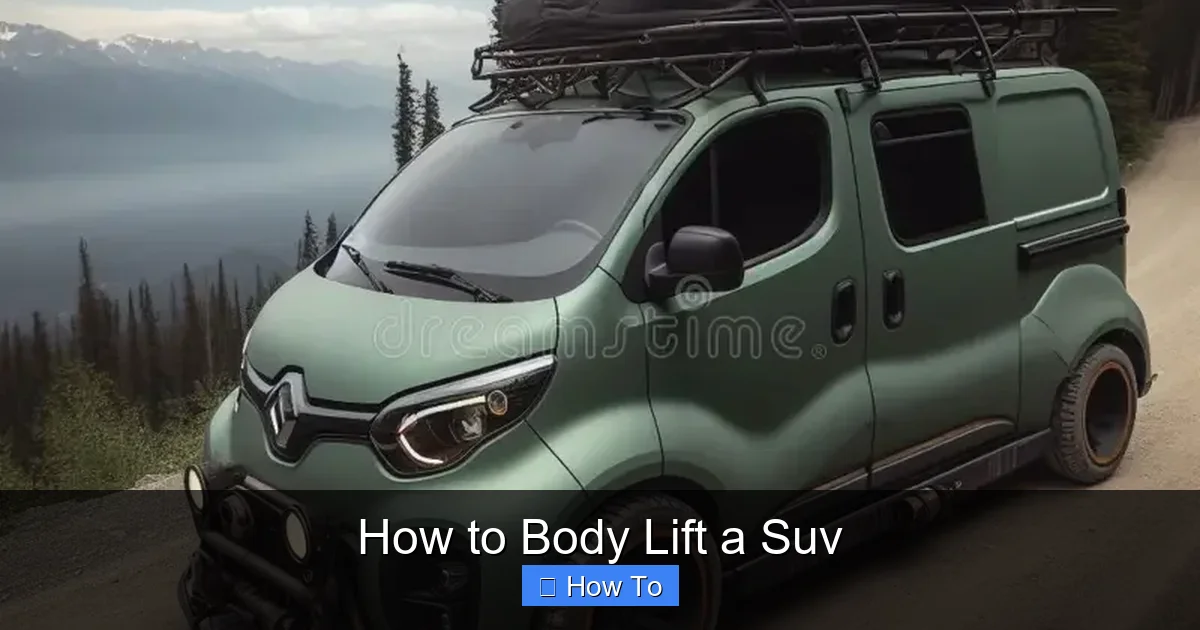 How to Body Lift a Suv