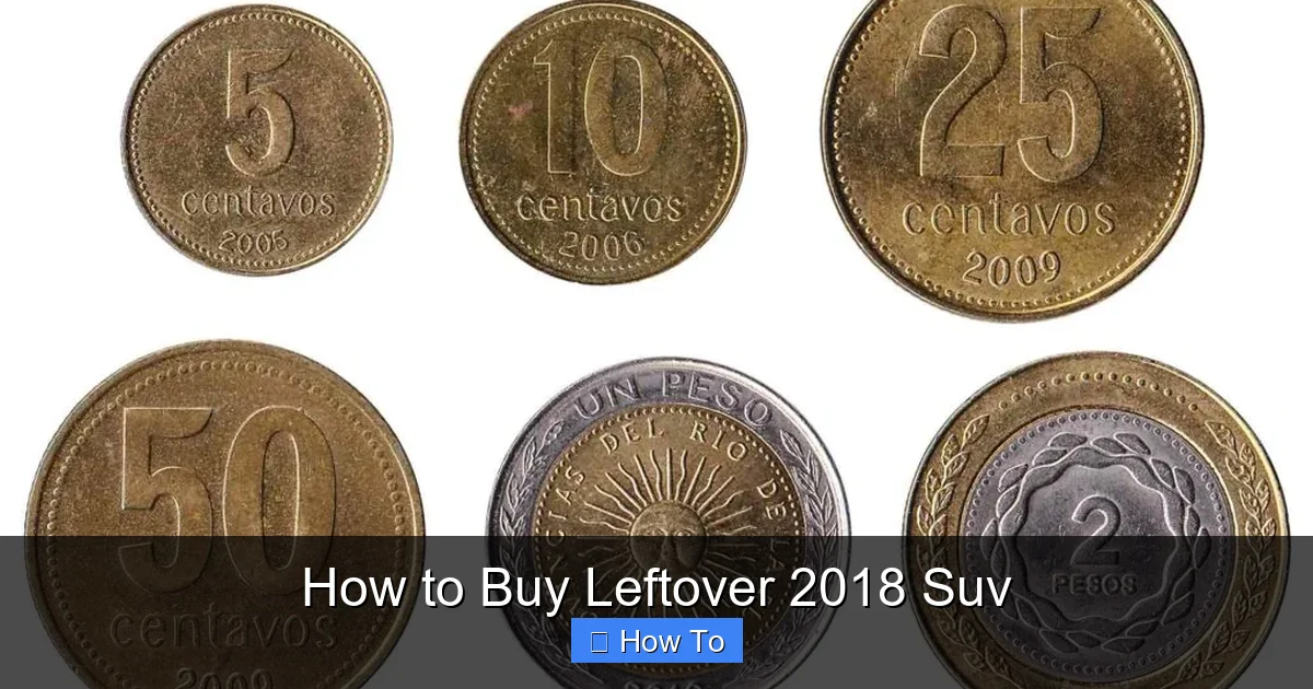 How to Buy Leftover 2018 Suv