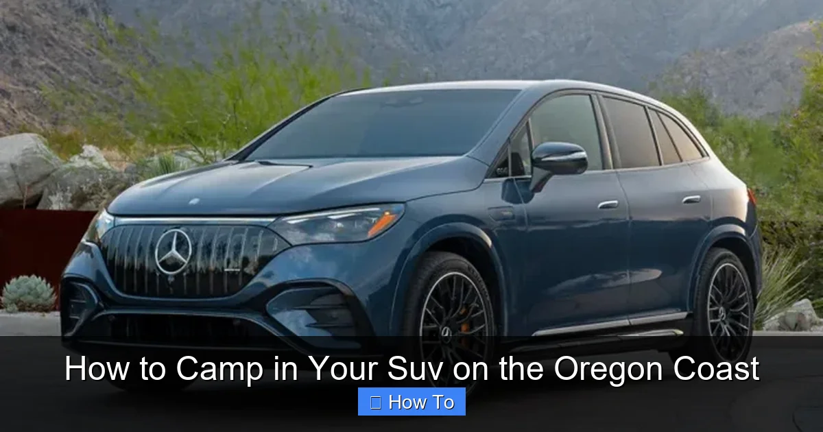 How to Camp in Your Suv on the Oregon Coast