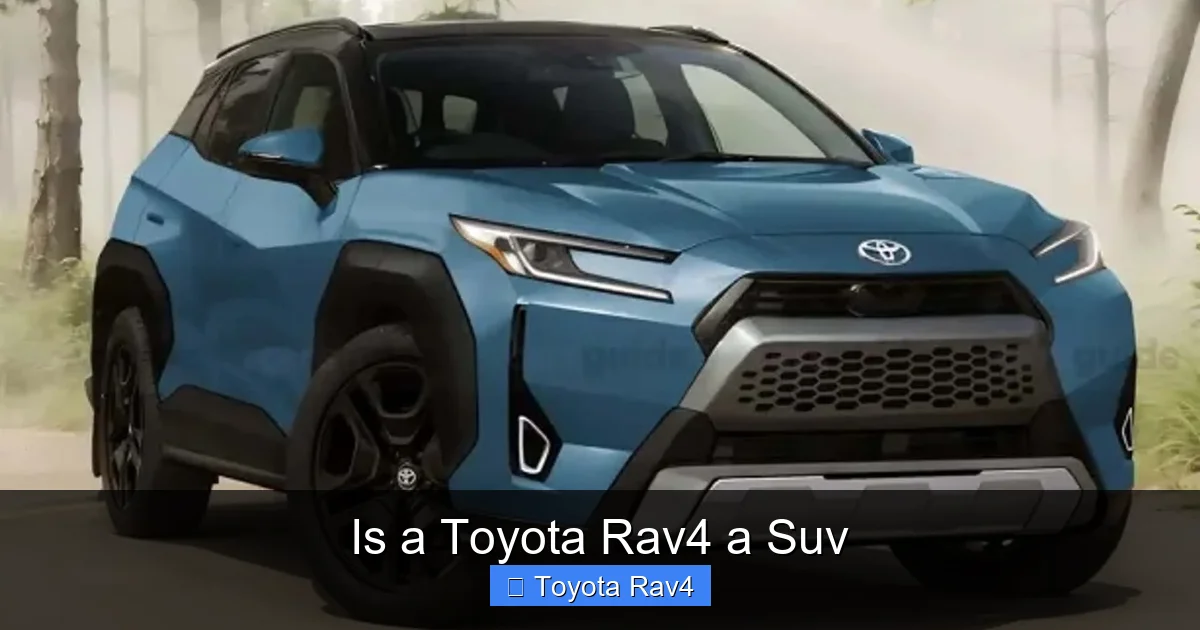 Is a Toyota Rav4 a Suv