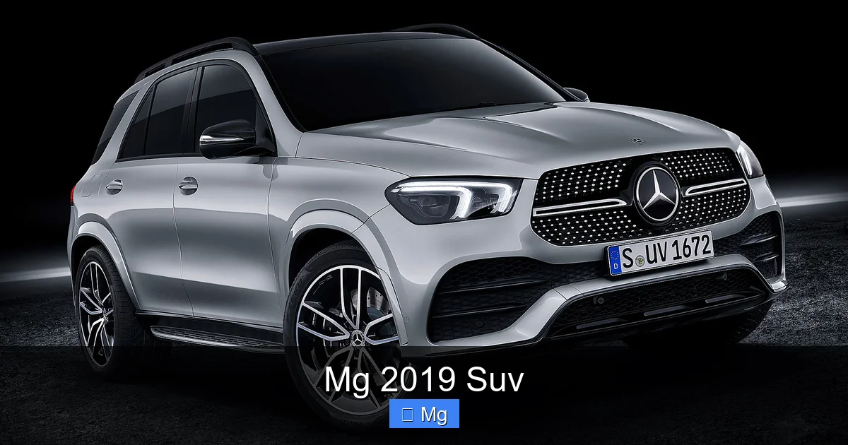 Mg 2019 Suv