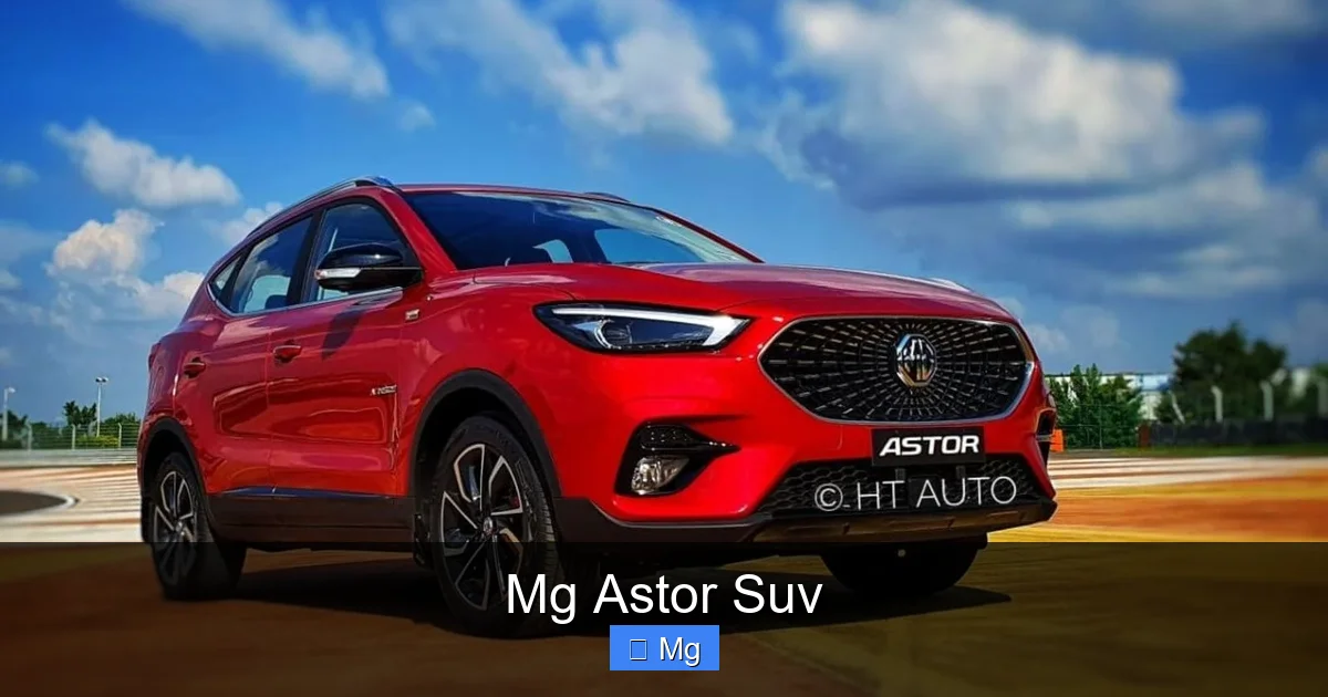 Mg Astor Suv