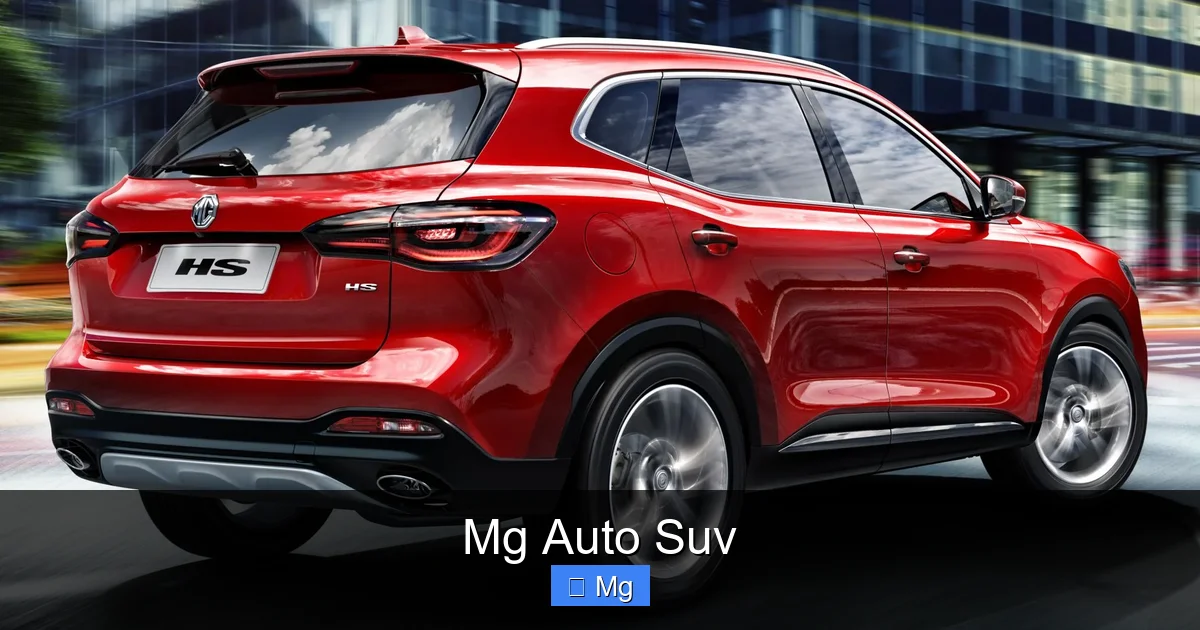 Mg Auto Suv