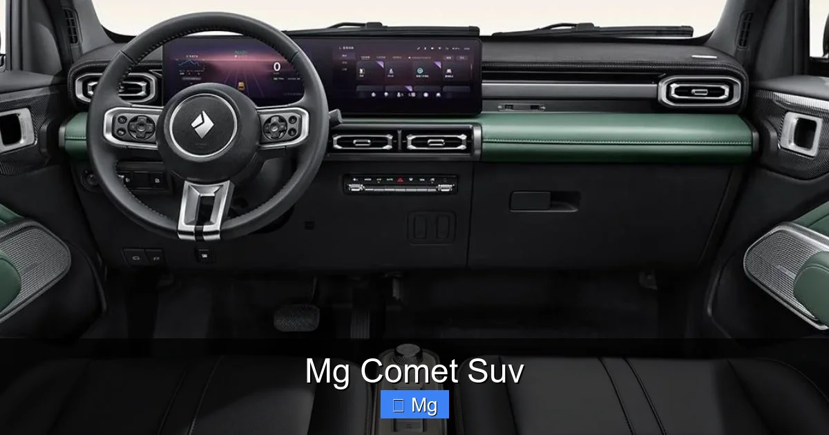 Mg Comet Suv