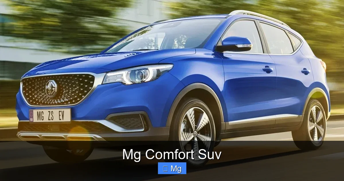 Mg Comfort Suv