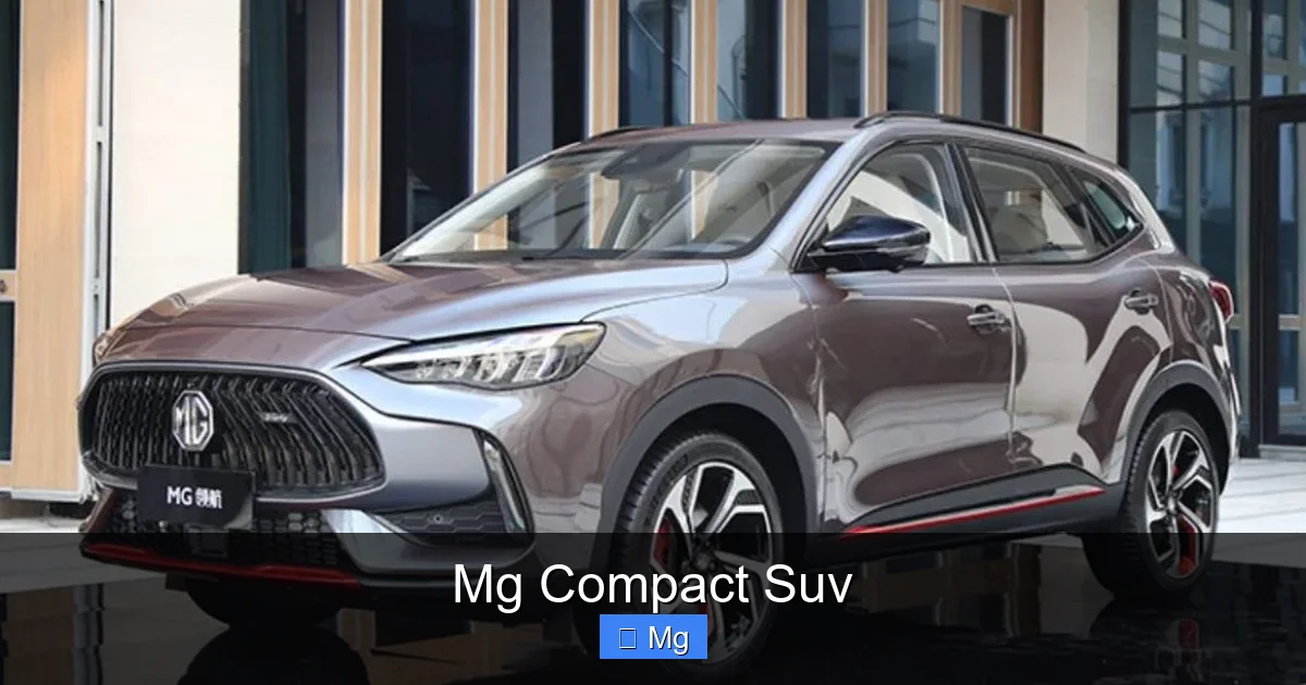 Mg Compact Suv
