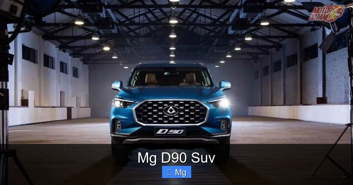 Mg D90 Suv