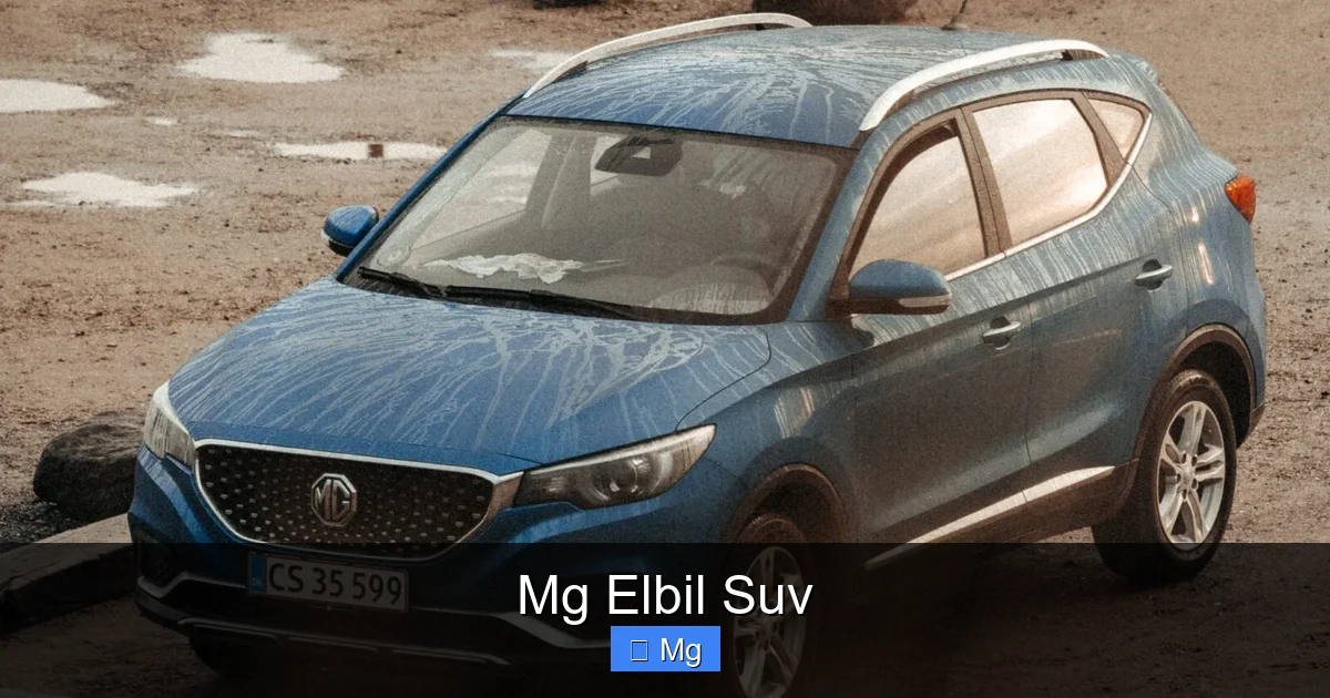 Mg Elbil Suv
